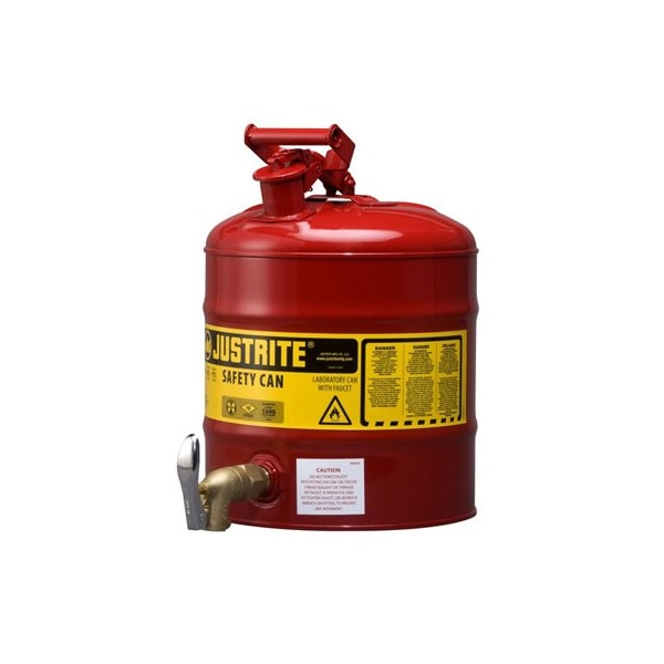 Justrite SAFETY DISPENSING CAN 5 GAL. BOTTOM FAU - JT7150150