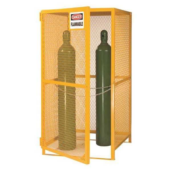 Little Giant Gas Cylinder Storage Unit, 5 to 15 Cap - GSU-36W-70H
