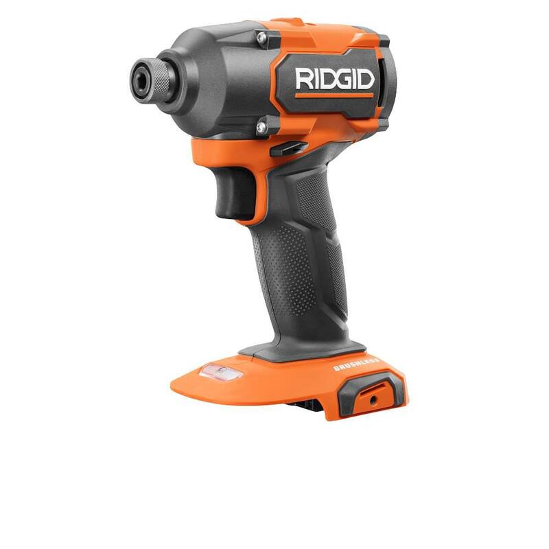 RIDGID 18V Taladro Inalámbrico sin escobillas de 3 velocidades y 1/4 pulgadas con Batería de iones de litio de 2.0 Ah - R862311B-AC8400802