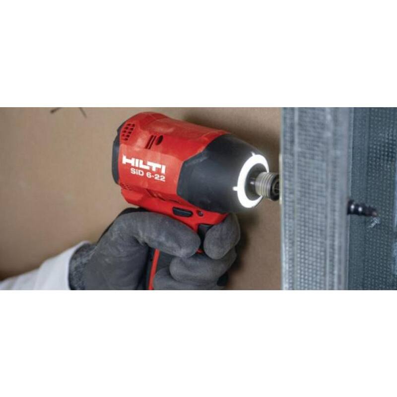 Hilti 22-Volt NURON SID 6 Llave de impacto compacta inalámbrica de 1/4 de pulgada con motor sin escobillas de iones de litio (sólo herramienta) - 2246798