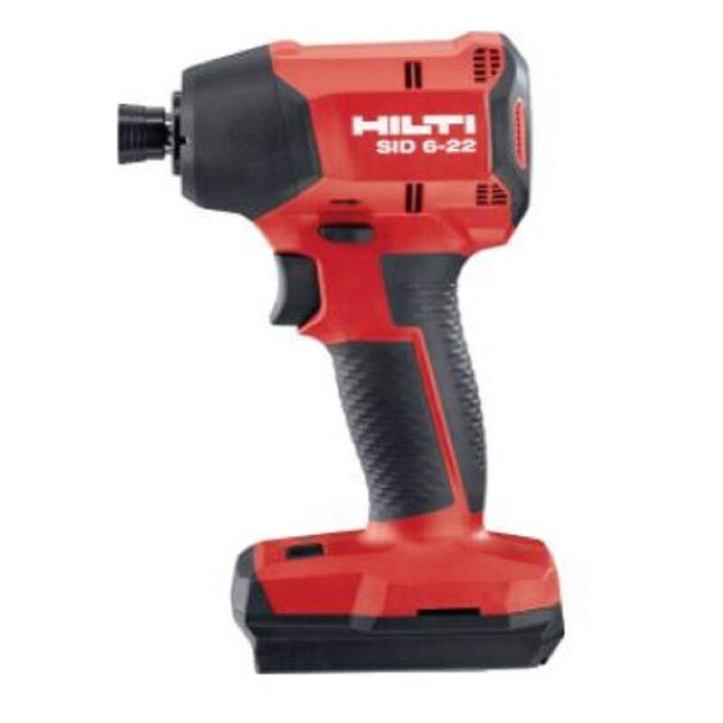 Hilti 22-Volt NURON SID 6 Llave de impacto compacta inalámbrica de 1/4 de pulgada con motor sin escobillas de iones de litio (sólo herramienta) - 2246798