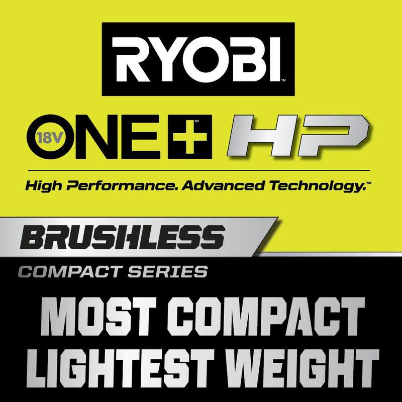RYOBI ONE+ HP 18V Llave de Impacto Inalámbrica Compacta sin Escobillas de 1/4 de Pulgada (Herramienta Únicamente) - PSBID02B