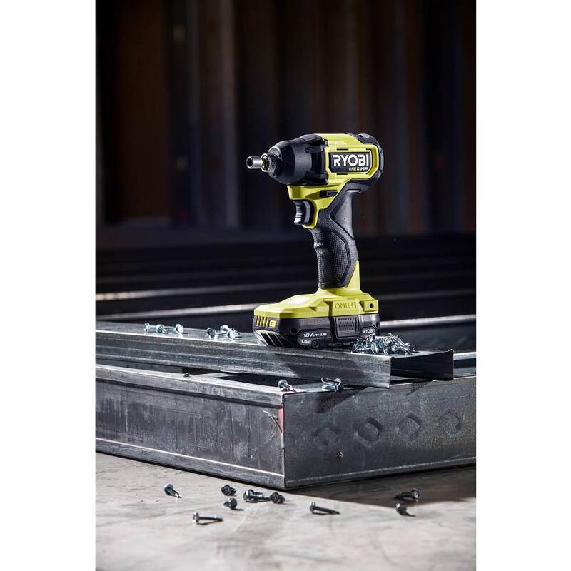 RYOBI ONE+ HP 18V Sin Escobillas Compacta Inalámbrica 1/4 in. Destornillador de Impacto (Herramienta Únicamente) - PSBID01B