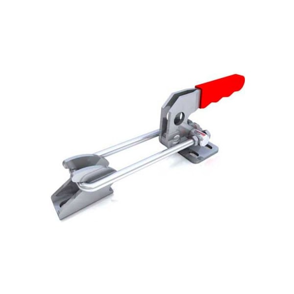 J.W. Winco J.W. Winco, 431 Latch Type Toggle Clamp W/Catch Plate, JW-40341, 2000 Lb Cap, Sheet Metal Steel - JW-40341