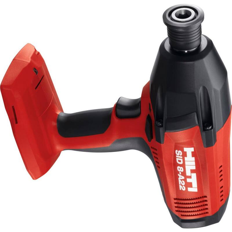 Cuerpo de herramienta inalámbrica para conductor de impacto Hilti 22-Volt de 7/16 pulgadas de litio-ion con hexagonal - 2149908