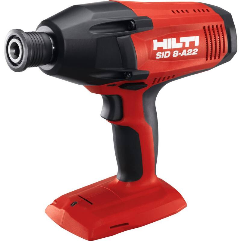 Cuerpo de herramienta inalámbrica para conductor de impacto Hilti 22-Volt de 7/16 pulgadas de litio-ion con hexagonal - 2149908