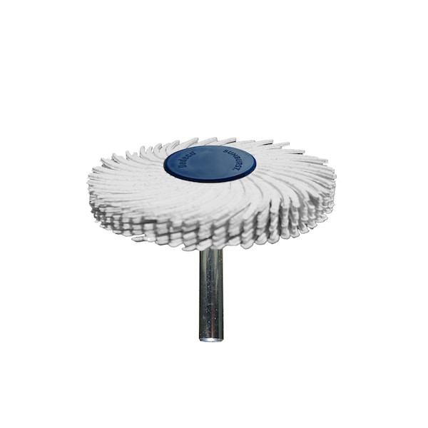 Dedeco SUNBURST 2" TC 6-PLY WHITE 120 GRIT (A/O) 1/4" 1/UNIT - 1808