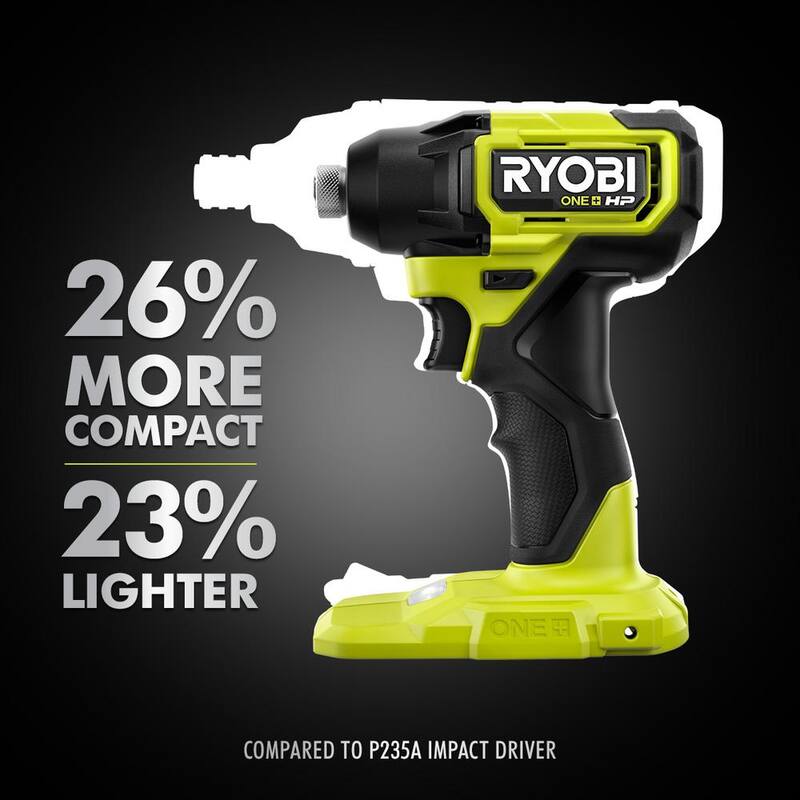 RYOBI ONE+ HP 18V Brushless Cordless Compact 1/4 in. Impact Driver with 2.0 Ah Battery and Charger - PSBID01B-PSK005

RYOBI ONE+ HP 18V Destornillador de impacto inalámbrico compacto sin escobillas de 1/4 de pulgada con batería de 2.0 Ah y cargador - PSBID01B-PSK005