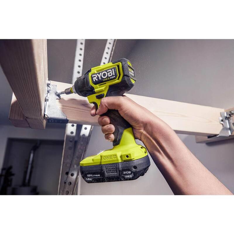 RYOBI ONE+ HP 18V Brushless Cordless Compact 1/4 in. Impact Driver with 2.0 Ah Battery and Charger - PSBID01B-PSK005

RYOBI ONE+ HP 18V Destornillador de impacto inalámbrico compacto sin escobillas de 1/4 de pulgada con batería de 2.0 Ah y cargador - PSBID01B-PSK005