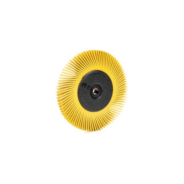 3M Scotch-Brite Radial Bristle Brush 6 x 1/2 x 1 Ceramic 80 Grit - 7100138291