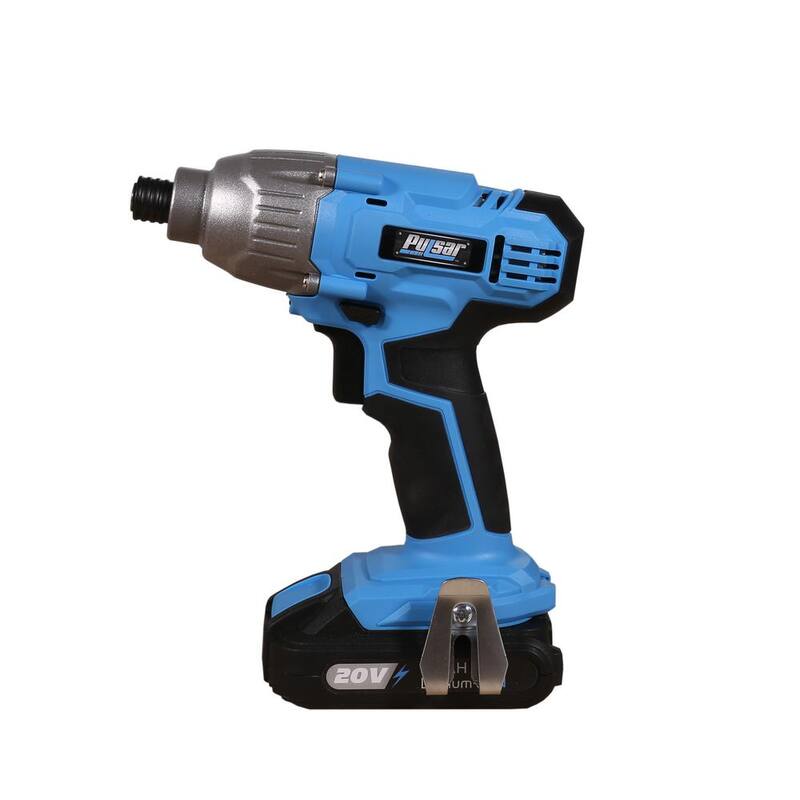 Pulsar 20-Volt Lithium-Ion Inalámbrico 1/4 pulgadas. Impacto Hexagonal con Batería de 2 Ah, Cargador de 1 Hora y Luz LED - PT28120