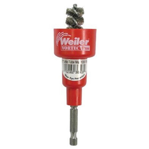 Weiler Weiler 804-36303 1-2 Inch Turbo Tube Brush - 804-36303
