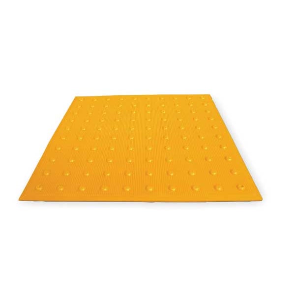 Ultratech Retrofit ADA Warning Pad Urethane Yellow, 2 ft W x 5 ft L, 3/8 in Thick - 752