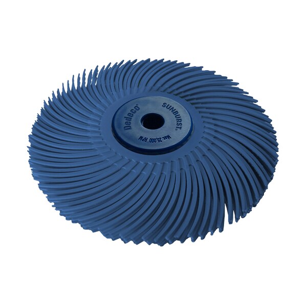 Dedeco SUNBURST 4" X 1/2" TC BLUE 400 GRIT (A/O) 1/UNIT - 2276