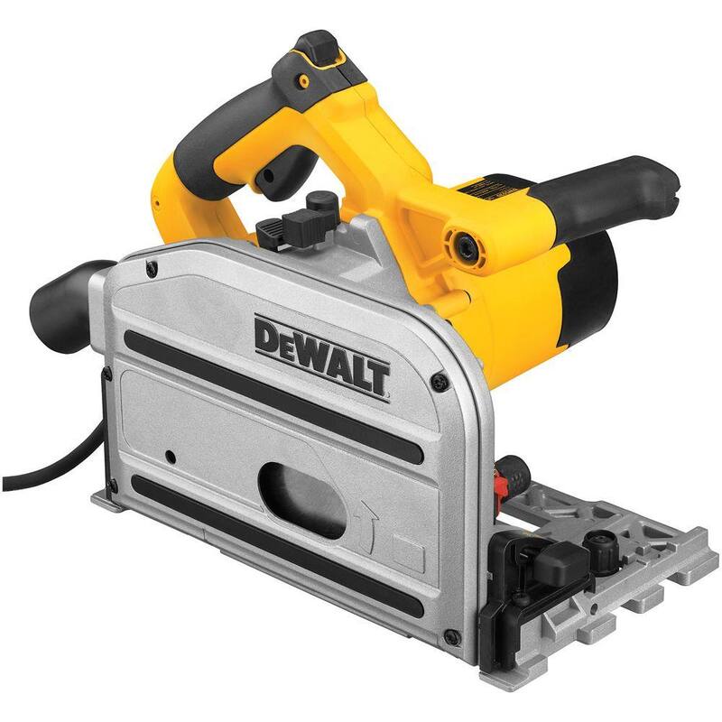 Kit de sierra de riel DEWALT de 12 amperes con cable de 6-1/2 pulgadas (165 mm) - DWS520K