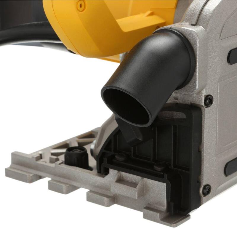 Kit de sierra de riel DEWALT de 12 amperes con cable de 6-1/2 pulgadas (165 mm) - DWS520K