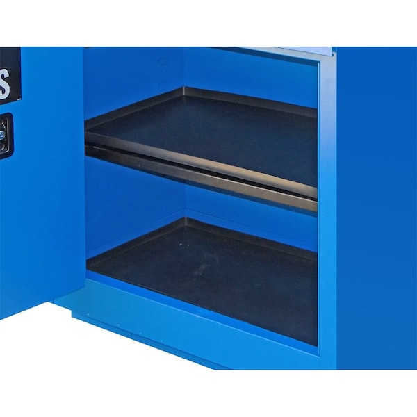 Securall Extra Tray with Corrosive Resistant Powder Coat Paint, 31 Wide, 1H x 27-1/2W x 26-3/8D - P3-S