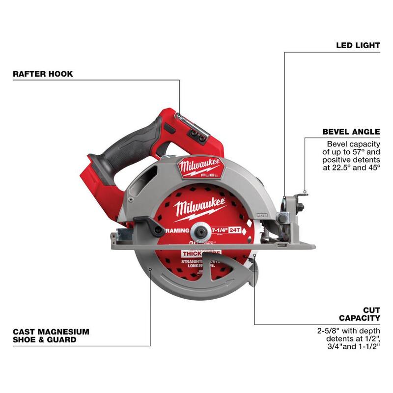 Si la frase tiene el nombre de la marca, no lo traduzcas. 

Milwaukee M18 FUEL 18V Lith-Ion Brushless Cordless 7-1/4 in. Circular Saw w/ (1) Blade - 2834-20-48-40-0740