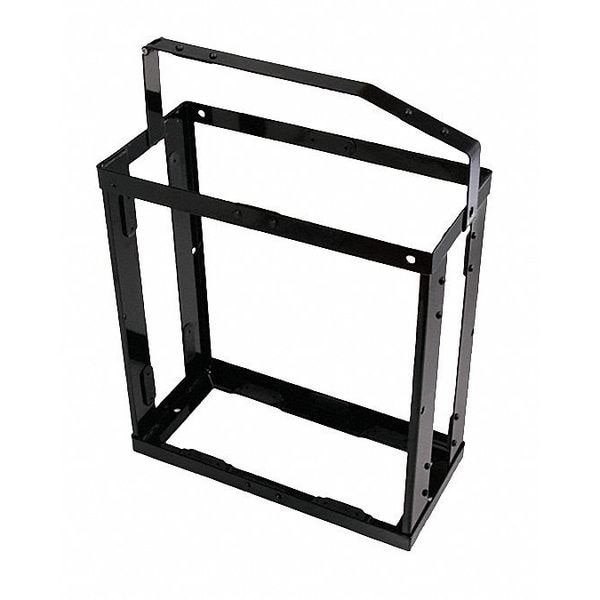 Wavian Gas Can Holder, Steel, Black, Not Applicable Dia. - JC0020HV