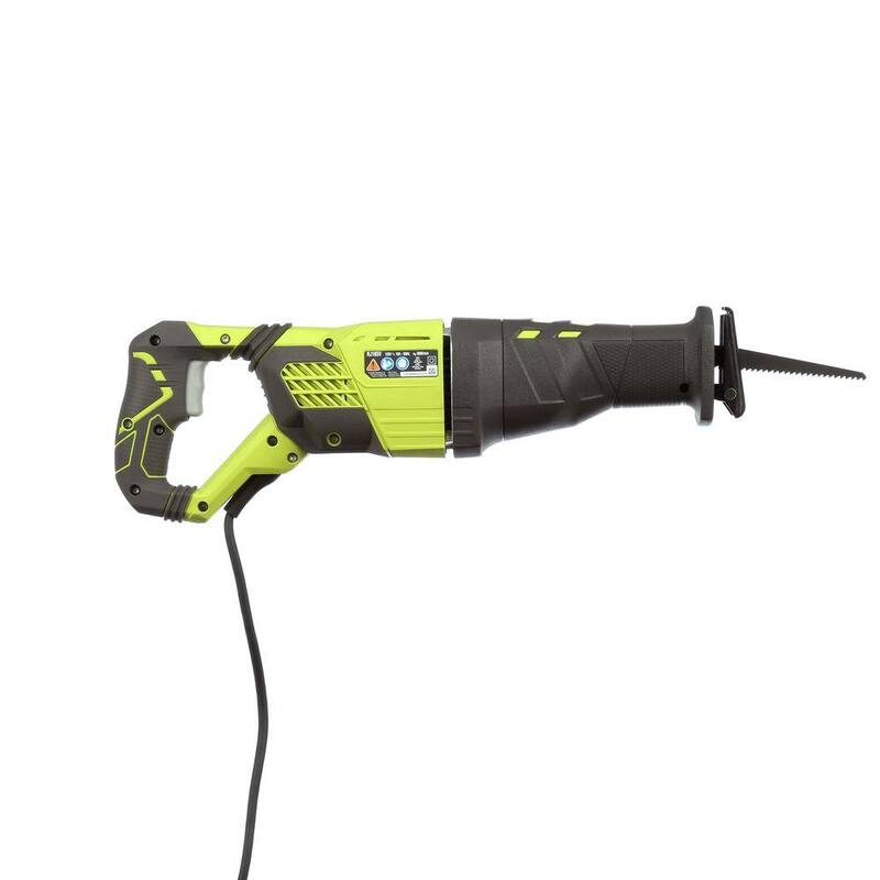 Sierra reciproca eléctrica de 12 amperios de RYOBI - RJ186V