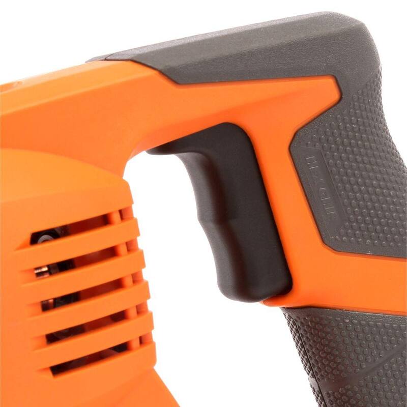 Si no deseas traducir la marca del producto, el título sería: RIDGID Sierra reciproca orbital con cable de 10 amperios - R30022