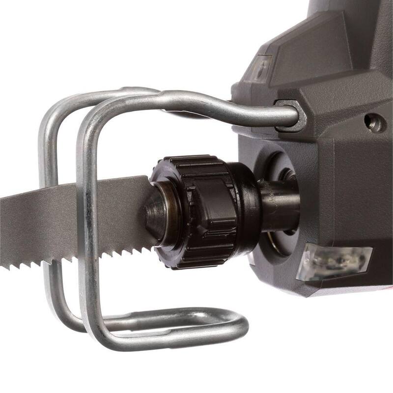 RIDGID Thru Cool 6 Amp Corded Kit de Sierra Recíproca Orbital de Una Mano - R3031