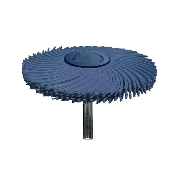 Dedeco SUNBURST 3" TC 6-PLY BLUE 400 GRIT (A/O) 1/4" 1/UNIT - 1832