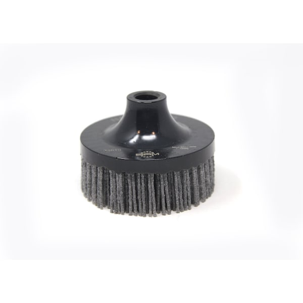 Nampower Brush AHX3046 Hex-Drive NAMPOWER, 3"DIA, 3/4" Trim With .060/46 Grit Silicon Carbide - AHX3046