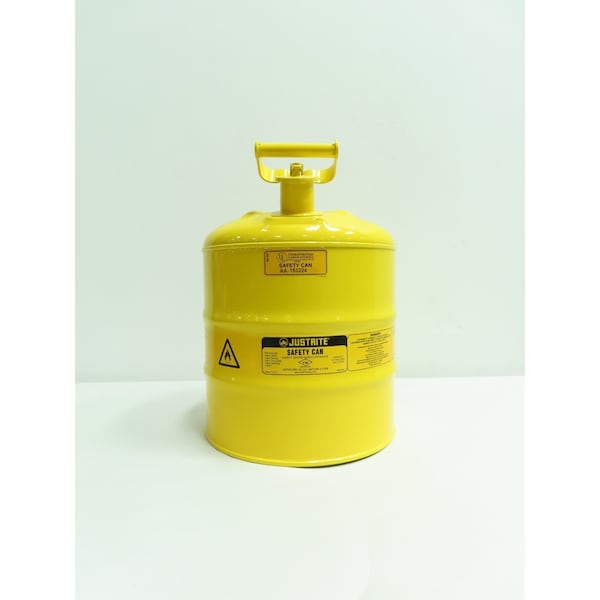 Justrite 5GAL YELLOW SAFETY CAN OTHER SAFETY EQUIPMENT - 10811