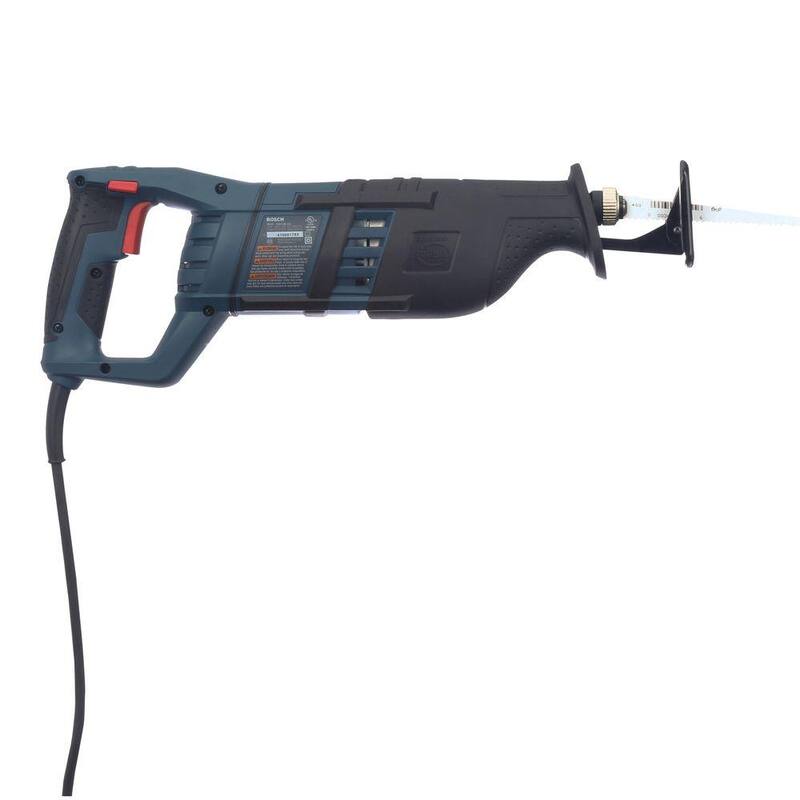 Si no tomas en cuenta la marca del producto, el título traducido sería: Sierra reciprocante compacta con cable de 12 amperios y velocidad variable de 1 pulgada de Bosch con hoja de sierra multiusos y estuche de transporte - RS325.