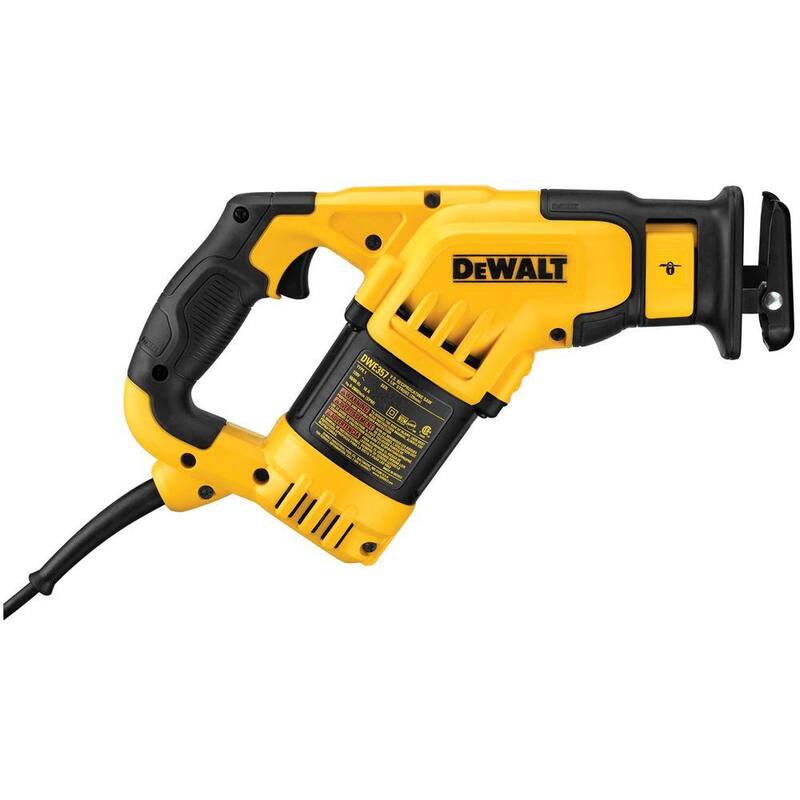Sierra recíproca compacta con cable de 12 amperes - DWE357
