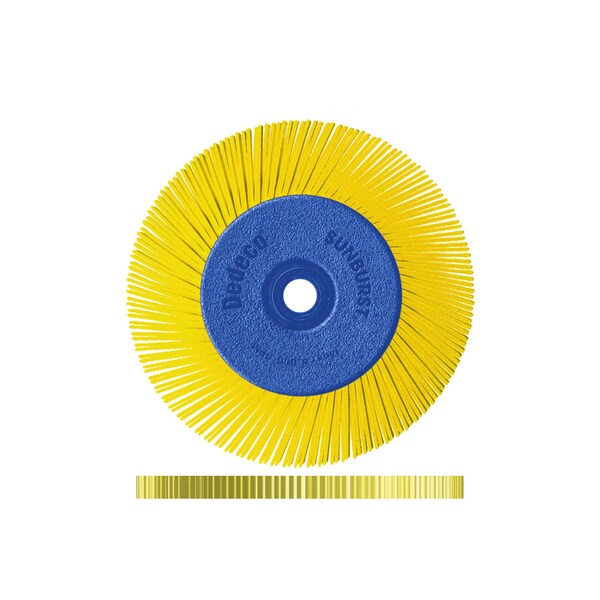 Dedeco SUNBURST 6'' X 1/2'' TA YELLOW 80 GRIT (A/O) 1/UNIT - 1892