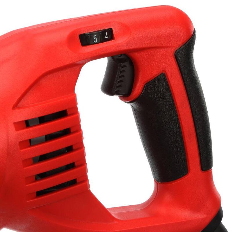 Milwaukee Sierra Recíproca SUPER SAWZALL de 15 amperios y 1-1/4 pulgadas de carrera con estuche rígido y hoja de sierra carburo SAWZALL - 6538-21-48-00-5201