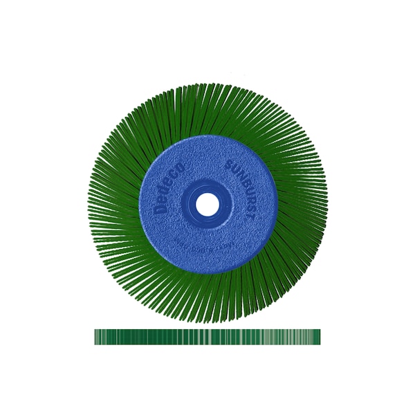 Dedeco SUNBURST 6'' X 1/2'' TA DARK GREEN 50 GRIT (A/O) 1/UNIT - 1891