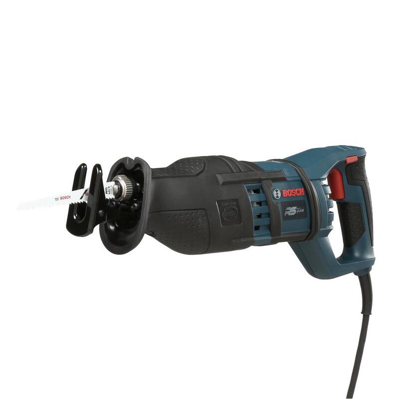 Si la marca del producto no se debe traducir, el título en español sería: Sierra reciproca con velocidad variable de 14 amperes y 1-1/8 pulgadas de carrera, con bolsa de transporte y control de vibración - RS428