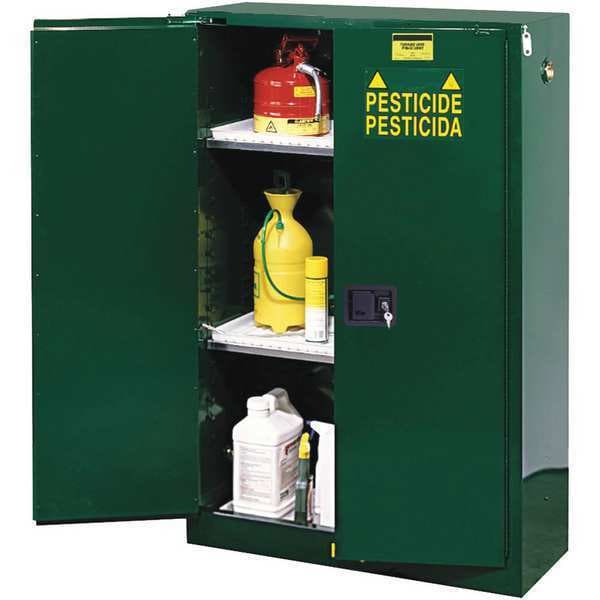 Greene Manufacturing Pesticide Storage Cabinet, 43"Wx18"Dx44"H - WCP-3672P60-M