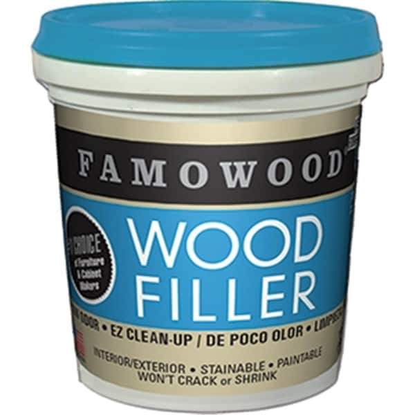 Famowood 0.25 Pint Natural Solvent Free Wood Filler - 15299