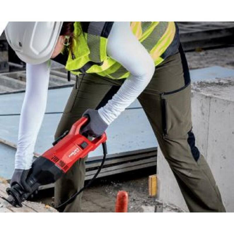 Sierra reciproca Hilti de 120 voltios con cambio de hoja sin llave y reducción activa de vibración (AVR) - 2228923
