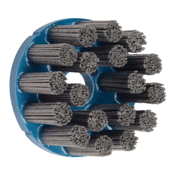 Weiler 3-1/2" Nylox Disc Brush Rectangular Filament 80SC Fill 7/8" Arbor Hole - 85806