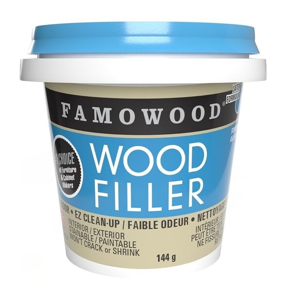 Famowood Wood Filler, White, 144 g - 42042144