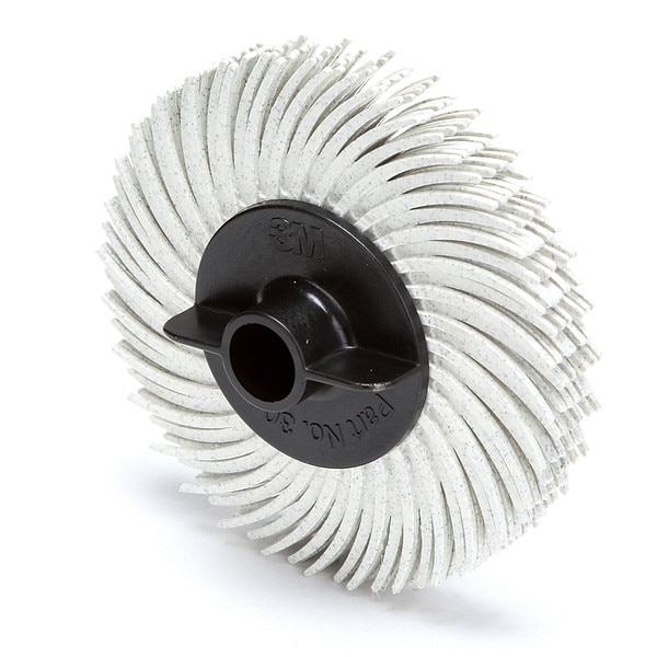 Scotch-Brite Radial Bristle Disc, TC, 2In Dia, 120G, PK80 - 61500176013