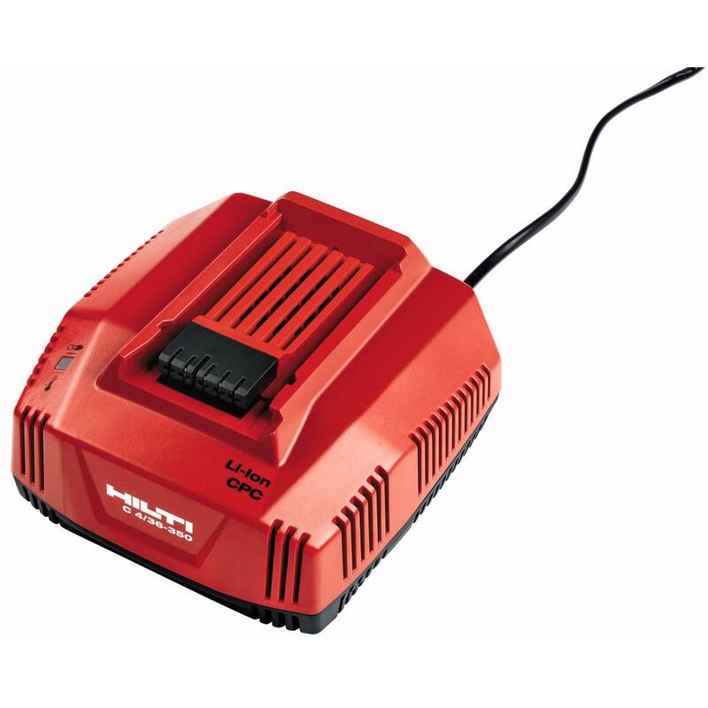 Sierra de sable inalámbrica Hilti de 36 voltios SR 30A de iones de litio con dos baterías de 36/5.2 Ah, cargador y estuche - 3487011