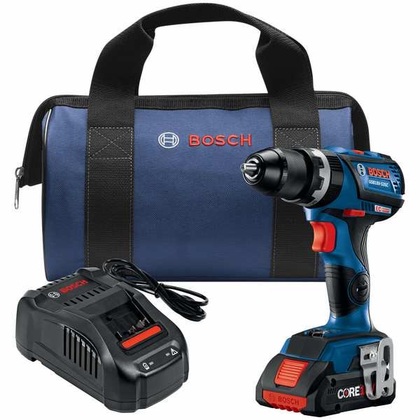 Bosch Hammer Drill, 18V, 4Ah, Li-On - GSB18V-535CB15