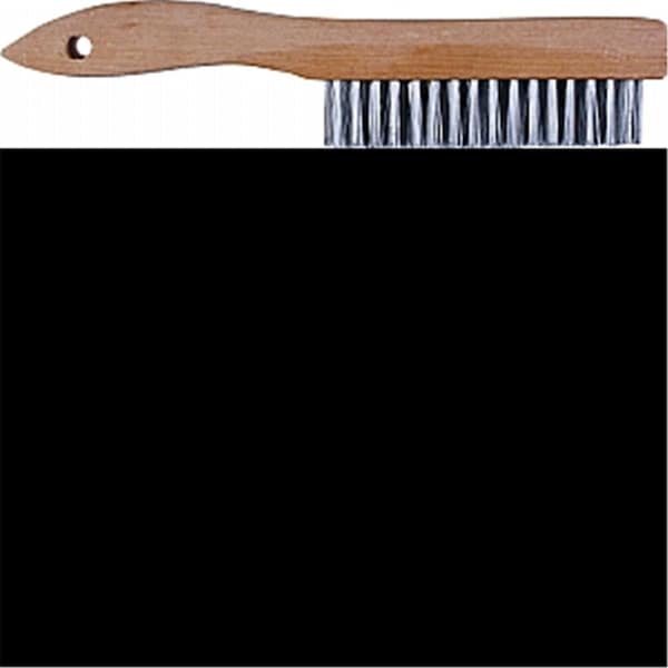 Merit Pro 402 4 x 16 Row Shoe Handle Wire Brush - 652270004020