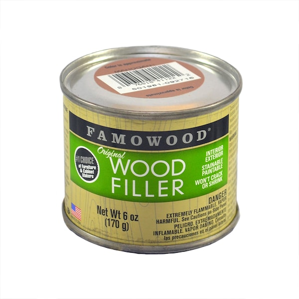 Eclectic Products 6 Oz Mahogany Famowood Solvent Based Original Wood Filler - 36141122