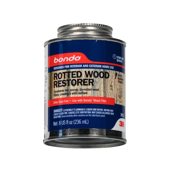 Bondo Rotted Wood Restorer, 8 oz, 6PK - 20131