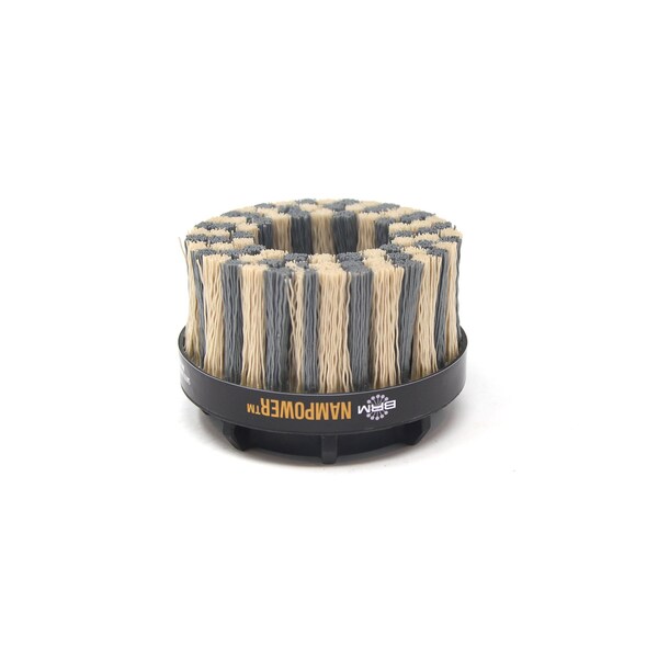 Nampower Brush NAMPOWER ADD10038320 Abrasive Disc Brush, Dot Style, 100mm Diameter, 38mm Trim, 320 Grit - ADD10038320