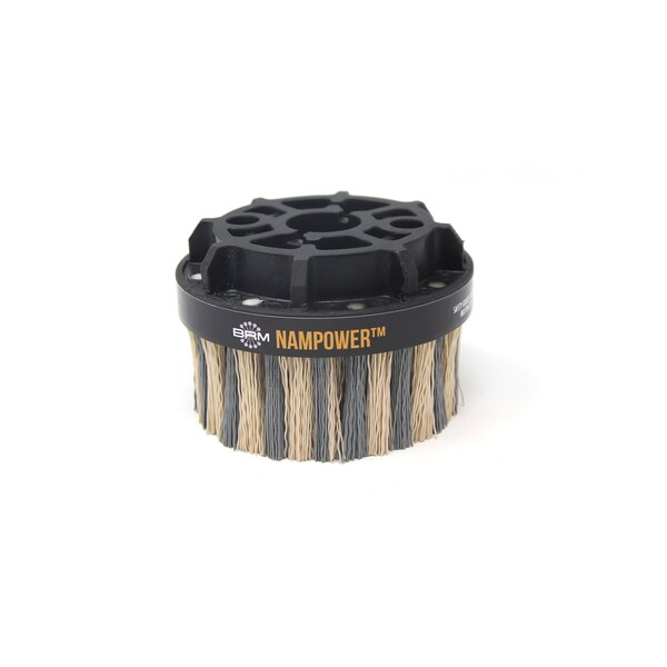 Nampower Brush NAMPOWER ADD10038320 Abrasive Disc Brush, Dot Style, 100mm Diameter, 38mm Trim, 320 Grit - ADD10038320