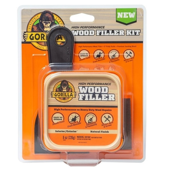 Gorilla Glue Wood Filler Kit, Natural Wood - 108029
