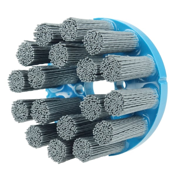 Weiler 3-1/2" Nylox Disc Brush Crimped Filament .035/180SC 7/8" Arbor Hole - 85794